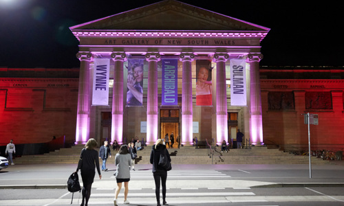 Art Gallery of NSW entrance