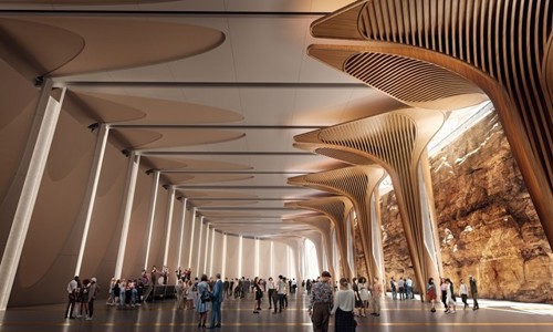 Artists render of Barangaroo